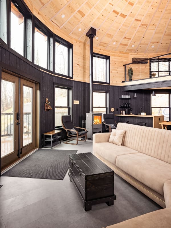 Cozy Fireplace Living Room